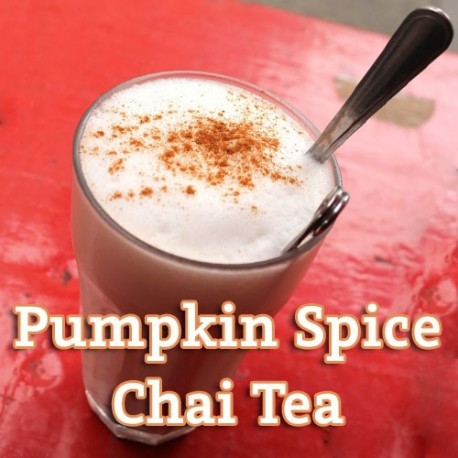 Eliquide Saveur Pumpkin Spice Chai Tea, Pink Spot Vapors