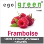 Eliquide Goût FRAMBOISE , Ego green